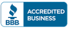 Blue BBB Accredited Business logo
